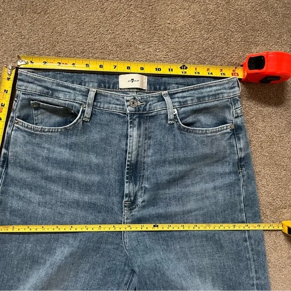 7 for all mankind high rise Jo jeans size 31 - Picture 8 of 10